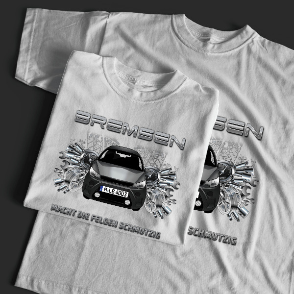 Crossline T-Shirt Tuning mit Auto !