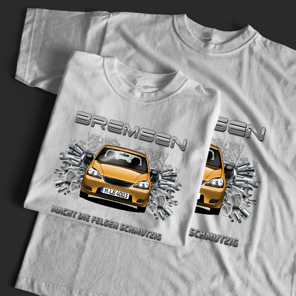 Liana T-Shirt Tuning mit Auto !