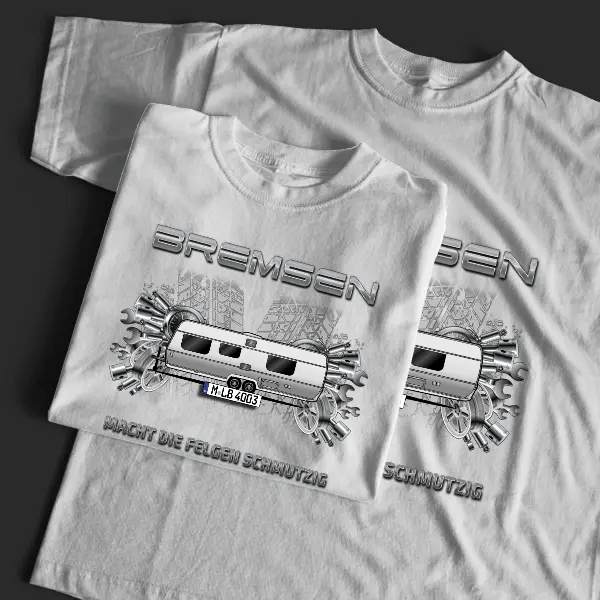 650 T-Shirt Tuning mit Wohnwagen !