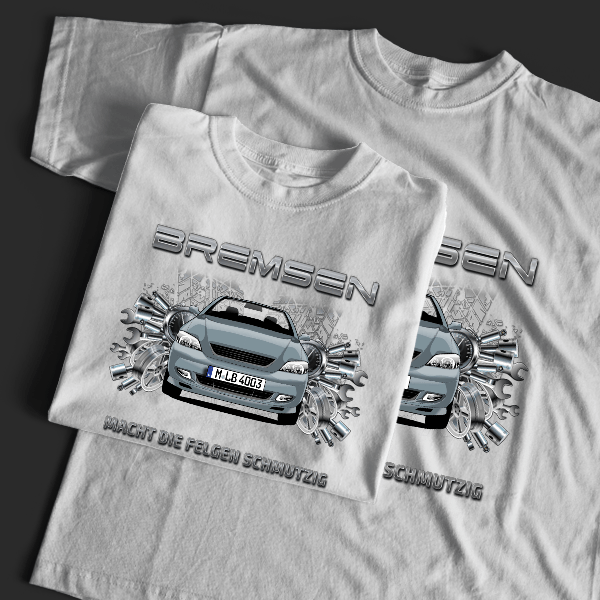 Astra OPC Cabriolet T-Shirt Tuning mit Auto !