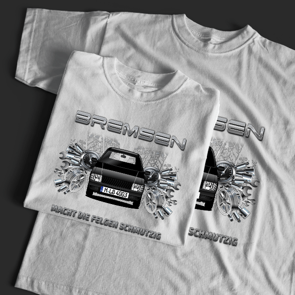 Uno T-Shirt Tuning mit Auto !