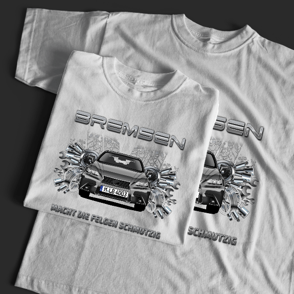GS T-Shirt Tuning mit Auto !