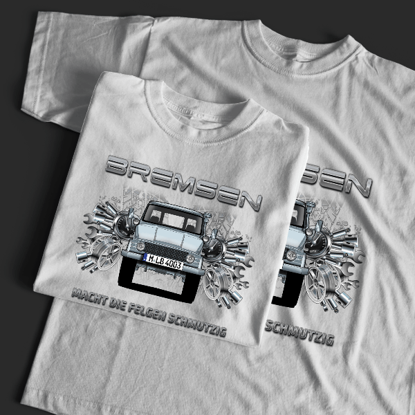 Unimog Baureihe 406 T-Shirt Tuning mit LKW !
