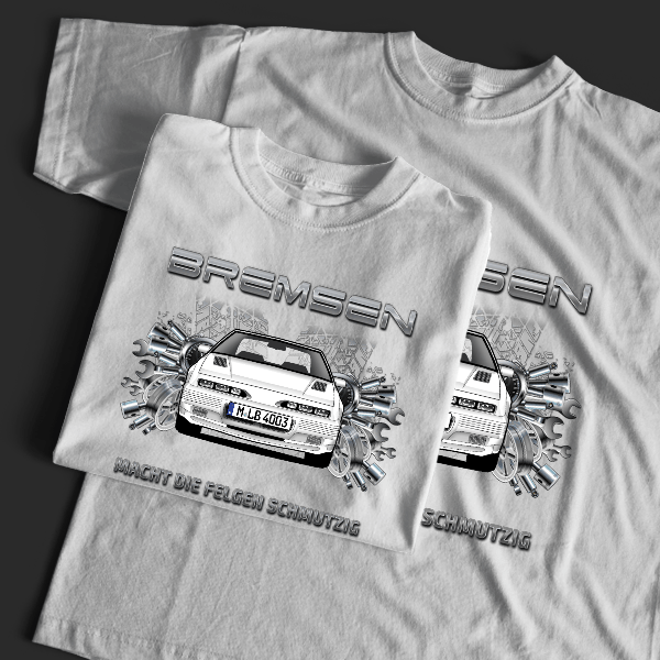 Grand Prix T-Shirt Tuning mit Auto !