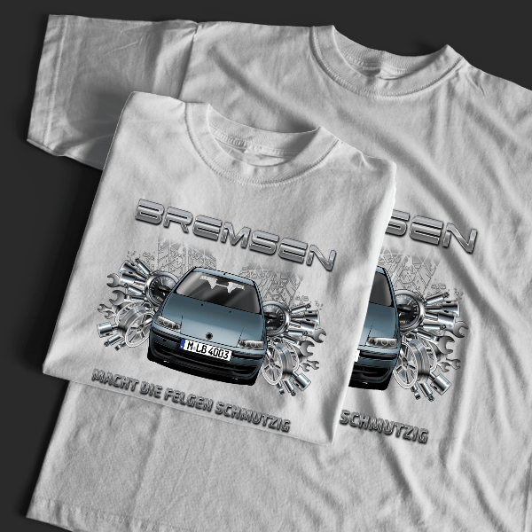 Punto T-Shirt Tuning mit Auto !