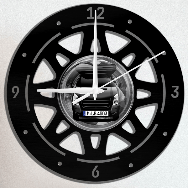 Transit Challenger Genesis 54 Wanduhr personalisiert mit deinem Wohnwagen u. Kennzeichen!