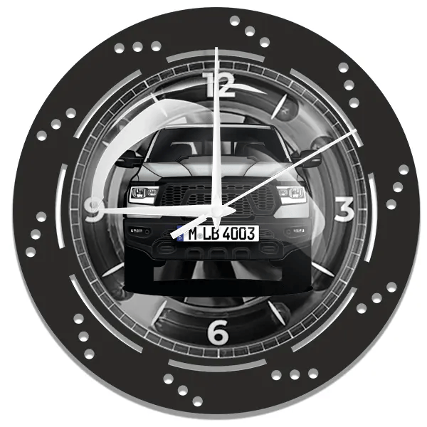 RAM 1500 TRX Havoc Edition Wanduhr personalisiert mit deinem Auto u. Kennzeichen!