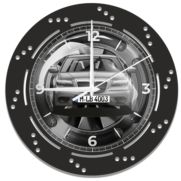 Thema Wanduhr personalisiert mit deinem Auto u. Kennzeichen!