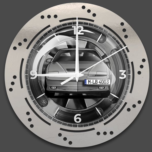 Trans Am Firebird Wanduhr personalisiert mit deinem Auto u. Kennzeichen!