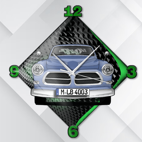 Amazon Limousine Wanduhr personalisiert mit deinem Auto u. Kennzeichen!