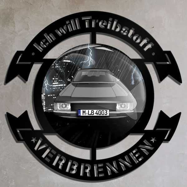 Granada Estate Wand Dekoration personalisiert mit deinem Auto u. Kennzeichen!