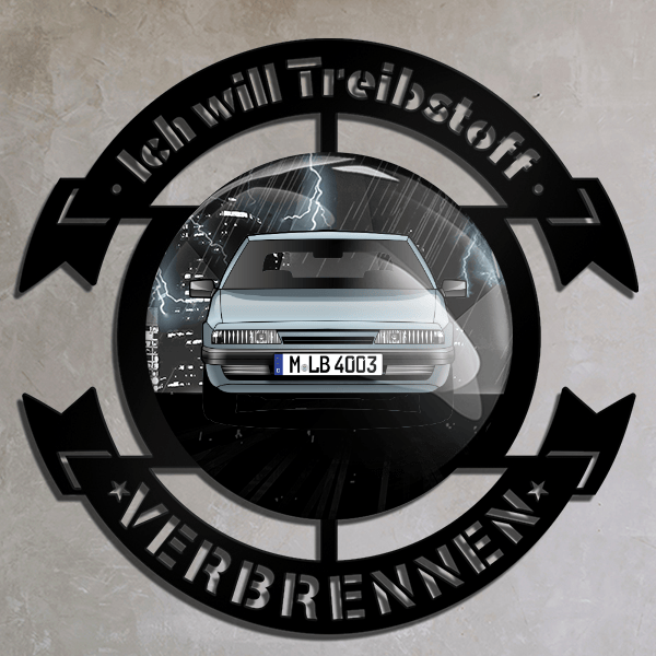 XM Liftback Wand Dekoration personalisiert mit deinem Auto u. Kennzeichen!