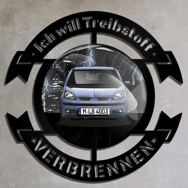 Colt Cabriolet Wand Dekoration personalisiert mit deinem Auto u. Kennzeichen!