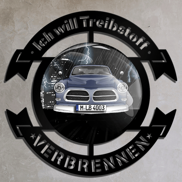 Amazon Coupe Wand Dekoration personalisiert mit deinem Auto u. Kennzeichen!