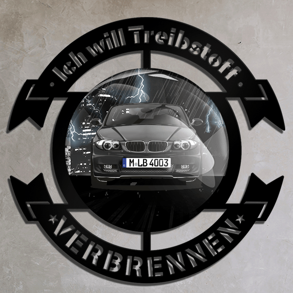 1er Reihe Cabriolet Wand Dekoration personalisiert mit deinem Auto u. Kennzeichen!