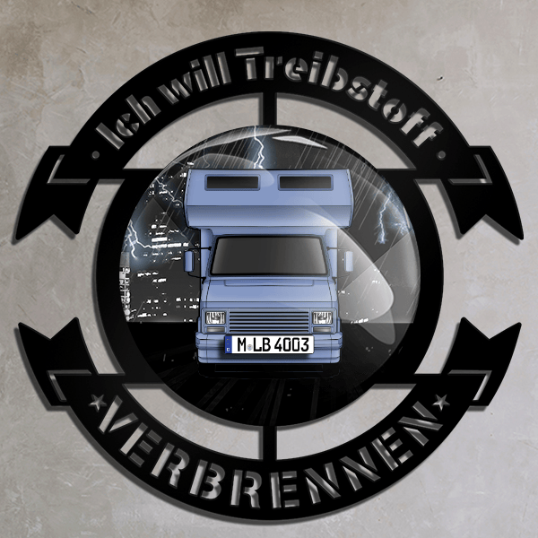 620 Wand Dekoration personalisiert mit deinem Wohnwagen u. Kennzeichen!