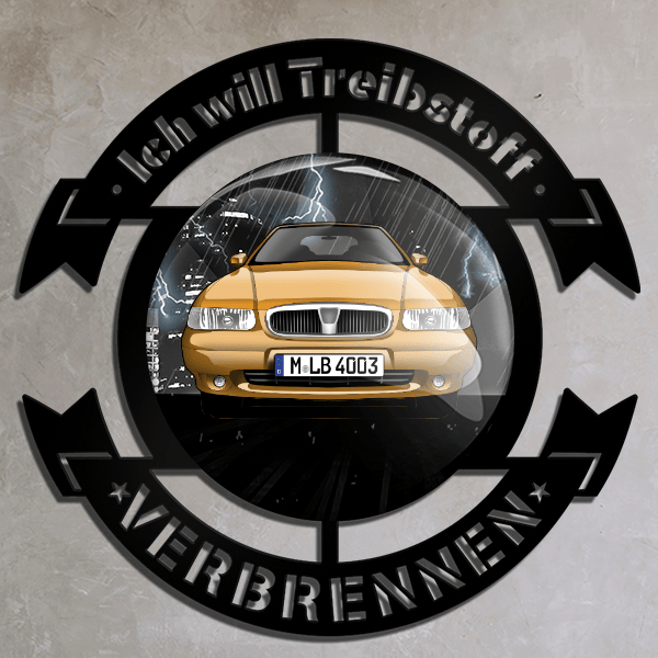 400er-Reihe Limousine Wand Dekoration personalisiert mit deinem Auto u. Kennzeichen!