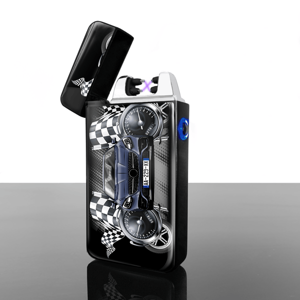 SLC Roadster briquets electriques personnalisé avec voiture et plaque d'immatriculation !