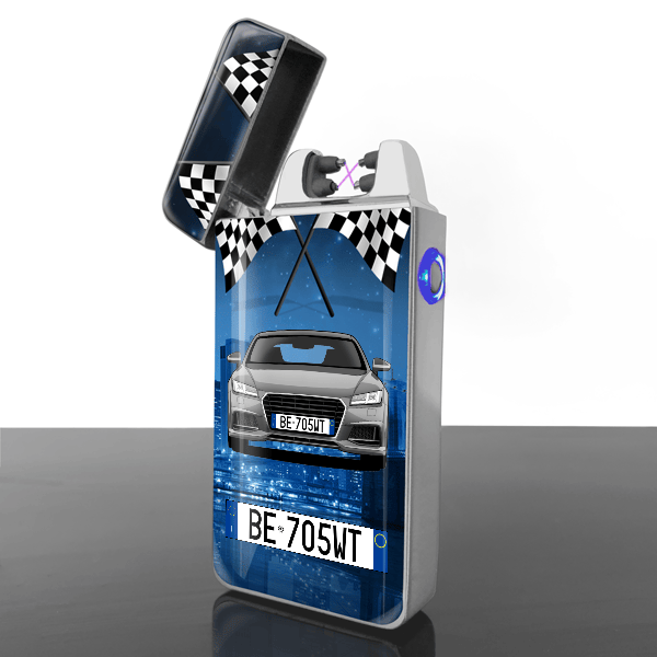 TTS Cabriolet accendino usb personalizzato con auto e targa!