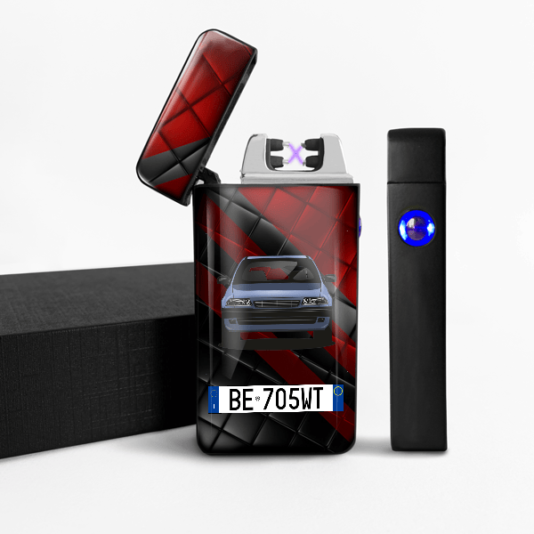 Astra accendino usb personalizzato con auto e targa!