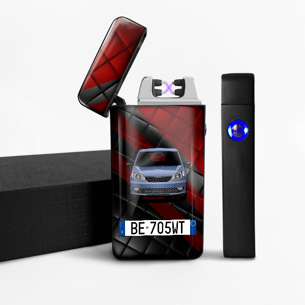 Citigo accendino usb personalizzato con auto e targa!