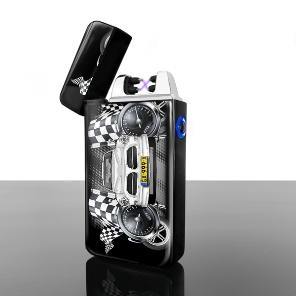 Amazon Coupe elektrische aansteker gepersonaliseerd met auto en kenteken!