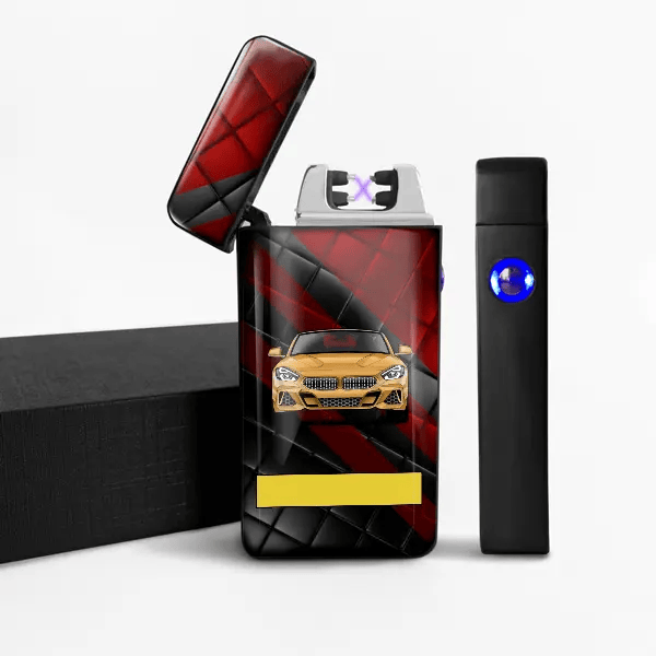 Z4 Arc lighter personalized with car and license plate!