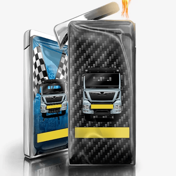 TGS Lighter gas personalized with car and license plate!