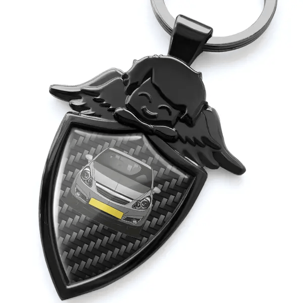 Corsa Keychain guardian angel with Car!